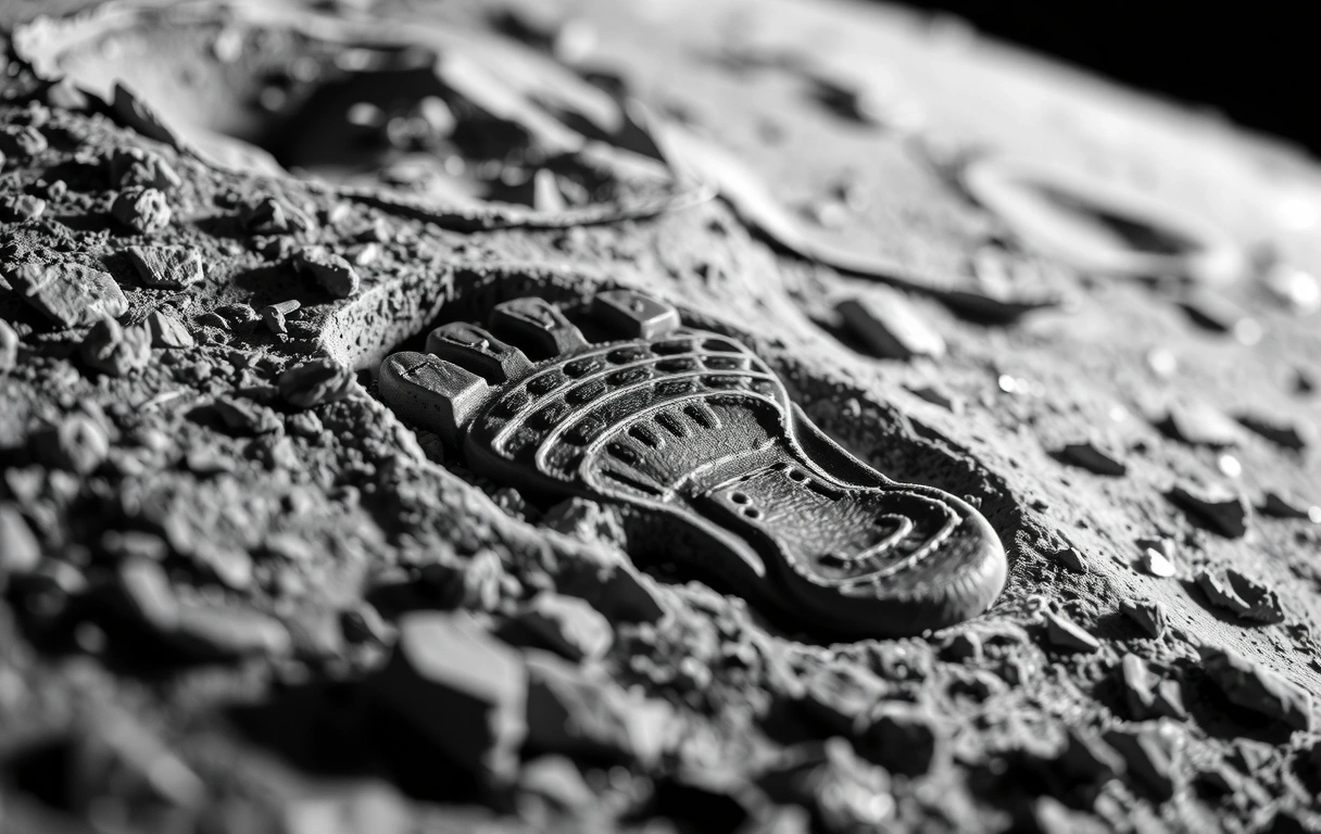 Holdi felszín részlete